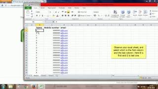 How to convert contacts in Excel xlsxxlscsv to VCF vCard online at thewebvendorcom in 2 mins [upl. by Dyke]