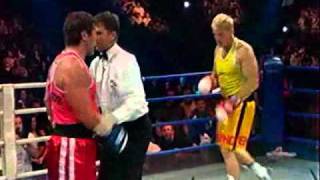 Dolph Lundgren VS Oleg Taktarov  Real Boxing Match complete [upl. by Brindle]