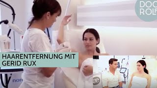 Haare entfernen mit LASER  Bloggerin Gerid RUX testet IPL LASER  Dr Rolf Bartsch [upl. by Aneehsar]