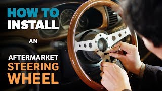 How To Install An Aftermarket Steering Wheel [upl. by Ehsom559]