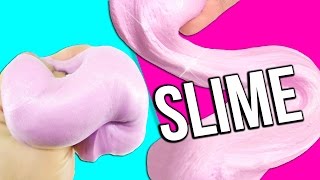 HAZ SLIME ESPONJOSO SIN BORAX  DIY FLUFFY SLIME  Tutoriales Belen [upl. by Ahsiuqat]