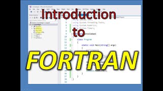 Introduction to FORTRAN [upl. by Hajidak417]