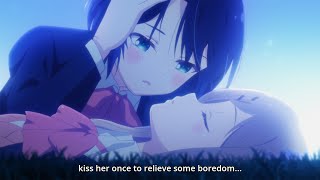 She only Wants to Kiss Her 💕 Yuri Anime Scene [upl. by Arama]