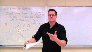 Calculus 3 Lecture 111 An Introduction to Vectors [upl. by Larkin]