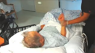 Video shows healthcare worker accused of assaulting patient [upl. by Ettenyl]