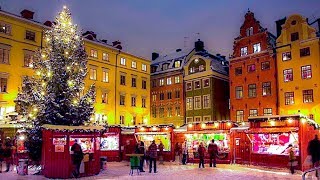 A Walk Around Gamla Stan Old Town Stockholm Sweden [upl. by Nahtahoj]