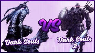 Dark Souls vs Dark Souls 2 [upl. by Kcoj]