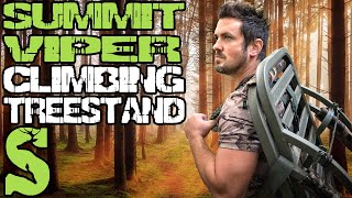 Summit Viper SD Climbing Treestand Review and Demo Checking out this Climber Tree Stand Features [upl. by Meyers]