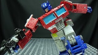 Earthrise Leader OPTIMUS PRIME EmGos Transformers Reviews N Stuff [upl. by Natsuj]