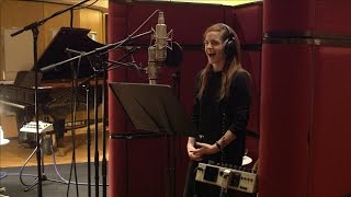 Beauty and the Beast Emma Watson amp Cast Record Voice and Songs Behind the Scenes  ScreenSlam [upl. by Rome]