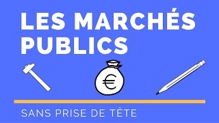 Les marchés publics en 1 map [upl. by Lurline]