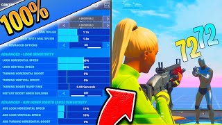 CHANGE This SETTING for PERFECT AIM BEST Fortnite Settings PS4XBOX Fortnite BEST Settings [upl. by Joelly]