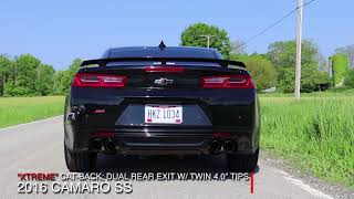 CORSA Performance 20162023 Camaro SS  ZL1 Exhaust Sound Level Comparison [upl. by Llenrod393]