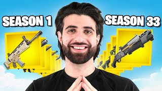 Ranking the BEST Weapon from EVERY Fortnite Season [upl. by Rubia396]