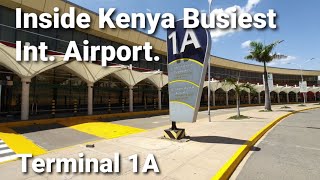 Nairobi Jomo Kenyatta International Airport Experience  JKIA  Terminal 1A  Kenya  2021 [upl. by Noside289]