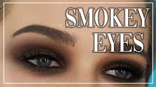 Einfache Smokey Eyes für Anfänger braun  Makeup Tutorial  Judy R [upl. by Suirred]