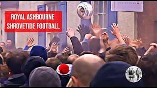 Royal Ashbourne Shrovetide Football [upl. by Anibas]