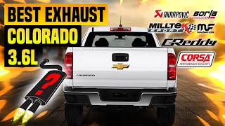 Chevrolet Colorado Exhaust Sound 36L 🔥 UpgradeReviewModsBorlaFlowmasterMagnaflowCorsaMBRP [upl. by Oetsira]