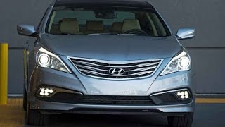 Hyundai Grandeur 2015 Car Review [upl. by Terrab]