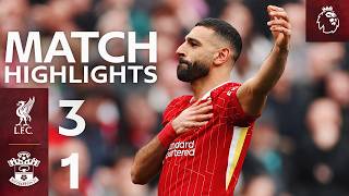 Highlights Liverpool vs Southampton 31  Nunez Finish amp Two Salah Penalties [upl. by Malvina]