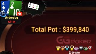 How to lose 730000 in 4 minutes at Online Poker [upl. by Ardek827]