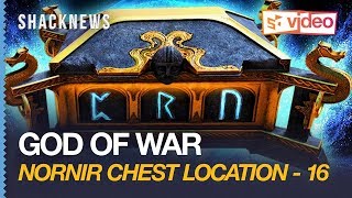 God of War Nornir Chest 16  Midgard  Light Elf Outpost [upl. by Potter]