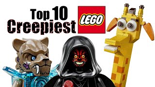 Top 10 Creepiest LEGO Minifigures and Sets [upl. by Maynard716]