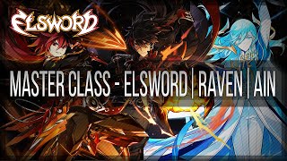 Elsword Official  Master Class  Elsword I Raven I Ain [upl. by Lateehs]