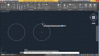 AutoCAD  Drawing circles [upl. by Pare]