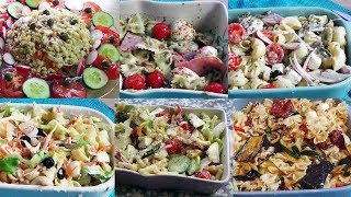 6 Salades de pâtes faciles et rapides [upl. by Reahard907]