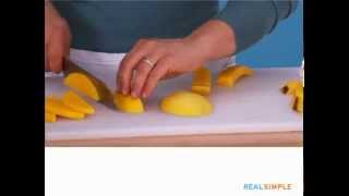 Real Simple How To Cut a Mango [upl. by Ayital]