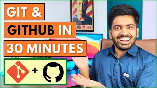 Learn complete Git and Github in 1 video  Opensource Contribution  Linux commands amp tricks [upl. by O'Dell]