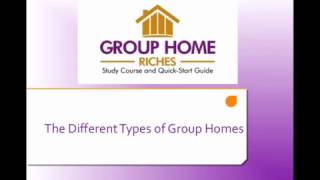 Types of Group Homes [upl. by Nessaj]