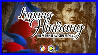 The Official Philippine National Anthem  quotLupang Hinirangquot in HD [upl. by Kensell6]