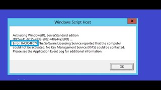 How To Fix Windows 10 Pro Activation Error Code 0xC004F074 [upl. by Gabriela]