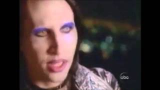 Marilyn Manson speaking about religion and ripping up the Bible 1998 [upl. by Eve280]