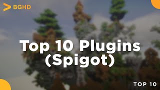 Top 10 Premium Spigot Plugins 2020 [upl. by Iot]