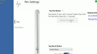 HP Pen Settings [upl. by Stockton568]