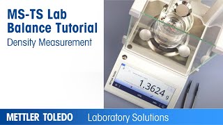 Density Measurement with Laboratory Balances [upl. by Etteniotnna167]