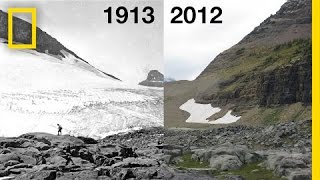 Photo Evidence Glacier National Park Is Melting Away  National Geographic [upl. by Mazonson161]