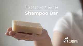 Homemade DIY Shampoo Bar  DIY Natural [upl. by Soisanahta]