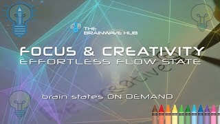 Focus amp Creativity Flow State Isochronics Tones for Creative Thinking Writing [upl. by Galven]