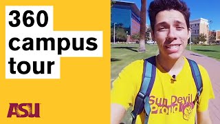 ASU Tempe campus tour 360 video Arizona State University [upl. by Bill]