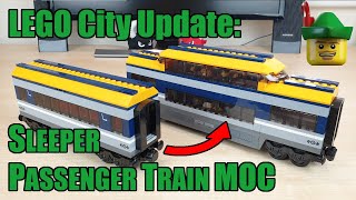 LEGO City Update  Passenger Train Carriage MOC 60197 🚆🏹 [upl. by Boulanger853]