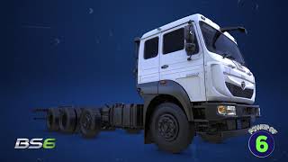 TATA Motors – BS6  MAV 35T Rigid Truck  12wheeler [upl. by Emarej]