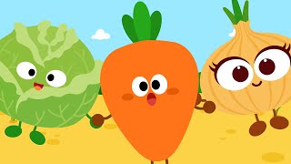 Whats Underground  Whats in the ground  Vegetable Song for Kids ★ TidiKids [upl. by Iaras817]