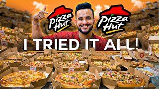 I ORDERED the entire PIZZA HUT MENU  TOO EXPENSIVE [upl. by Towney]