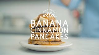 Banana Pancakes  Deliciously Ella  Vegan amp Gluten Free [upl. by Othilie]