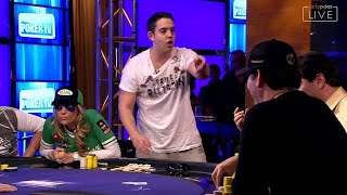 Luke Schwartz Goes Loco  Poker Legends  Premier League Poker  partypoker ClassicHands [upl. by Vincelette857]