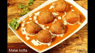 Malai kofta recipe  Paneer kofta curry recipe [upl. by Amelina]